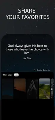 Christian Quotes android App screenshot 1